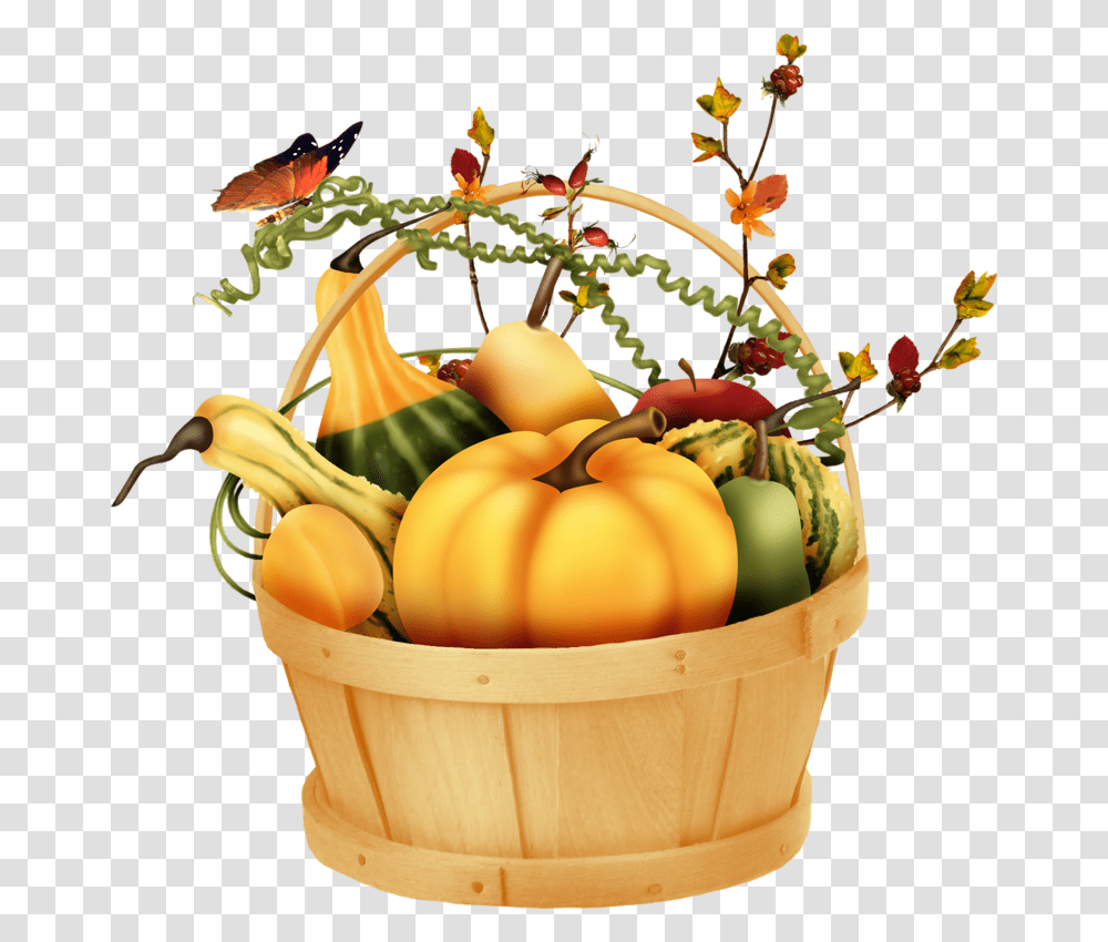 Halloween Gifs And Scraps Autumn, Plant, Flower, Blossom, Basket Transparent Png
