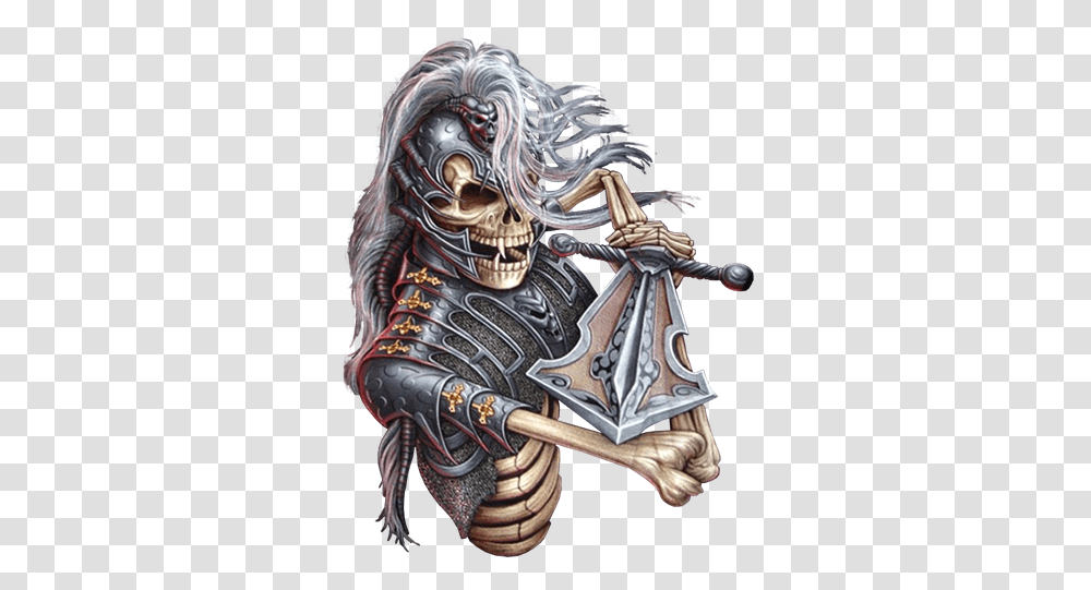 Halloween Graphics Skeleton Warrior, Person, Human, Samurai, Knight Transparent Png