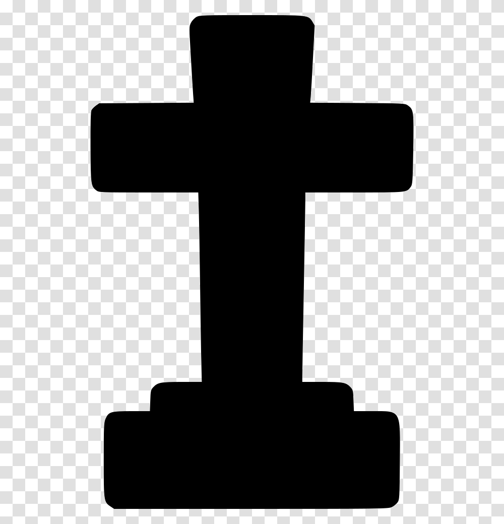 Halloween Grave Cemetery Rip Cross Icon Free Download, Crucifix, Axe, Tool Transparent Png