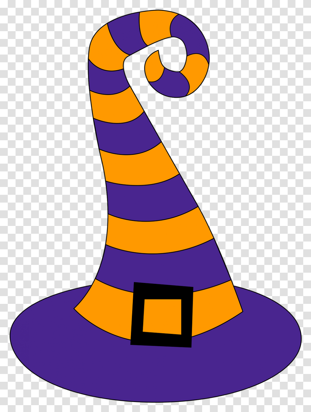 Halloween Hat Witch Cad Apkas, Clothing, Apparel, Party Hat, Cone Transparent Png