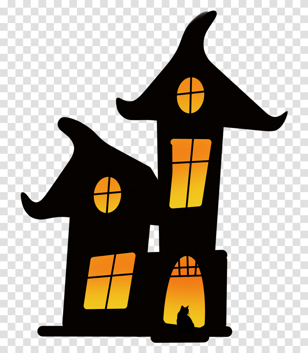 Halloween Haunted House Icon Free Image On Pixabay Halloween Kreslen Obrzky Dom, Cross, Symbol, Architecture, Building Transparent Png