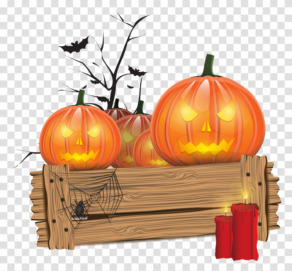 Halloween, Holiday, Pumpkin, Vegetable, Plant Transparent Png