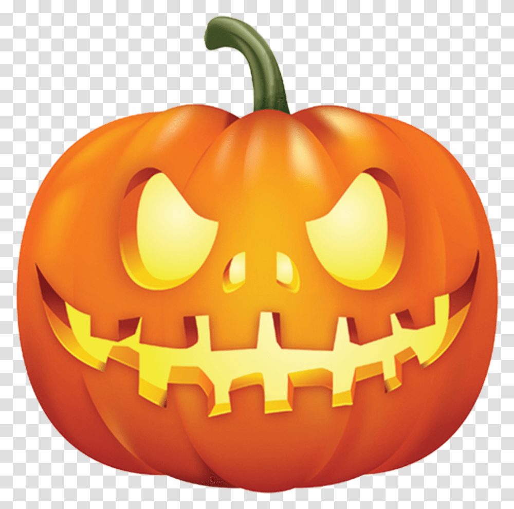 Halloween, Holiday, Pumpkin, Vegetable, Plant Transparent Png