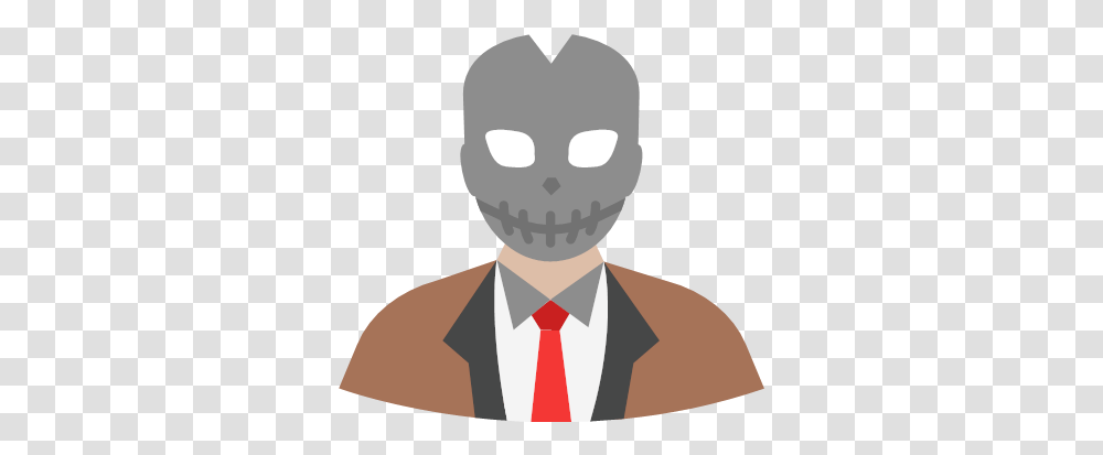 Halloween Hoody Villain Icon, Tie, Accessories, Accessory, Necktie Transparent Png