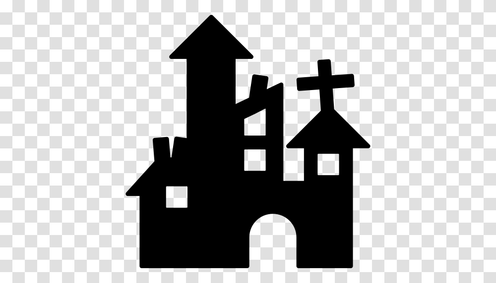 Halloween Horror Castle Icon, Gray, World Of Warcraft Transparent Png
