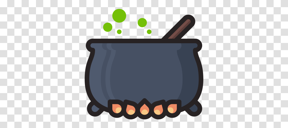 Halloween Horror Pot Potion Scary Witch Icon, Ashtray Transparent Png