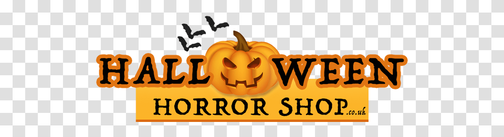 Halloween Horror Shop Logo Pumpkin Head Halloween, Vegetable, Plant, Food, Poster Transparent Png