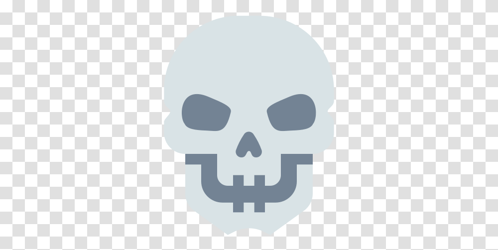 Halloween Horror Skeleton Skull Free Icon Of Materia Flat Scary, Stencil, Symbol, Face, Pillow Transparent Png