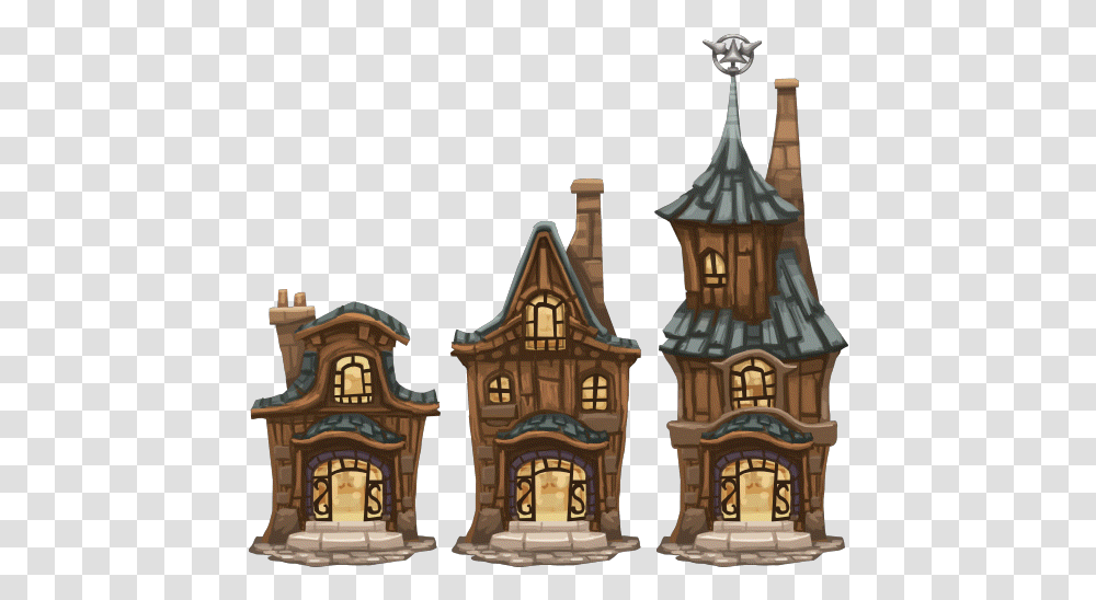 Halloween House Clipart Hq Image Casa De Bruxa Minecraft, Architecture, Building, Tower, Pillar Transparent Png