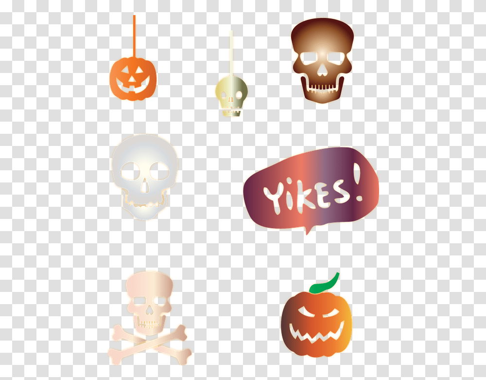 Halloween Icons Free Vector Graphic On Pixabay Creepy, Text, Label, Hair Transparent Png
