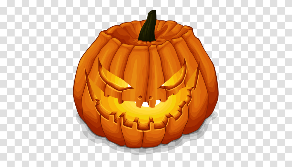 Halloween Icons, Holiday, Plant, Pumpkin, Vegetable Transparent Png