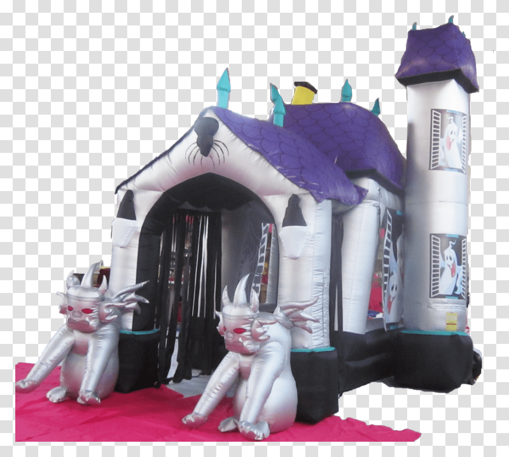 Halloween Inflatable Haunted House, Toy, Figurine, Astronaut Transparent Png