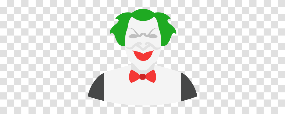 Halloween Joker Killer Icon Card, Tie, Accessories, Accessory, Bow Tie Transparent Png