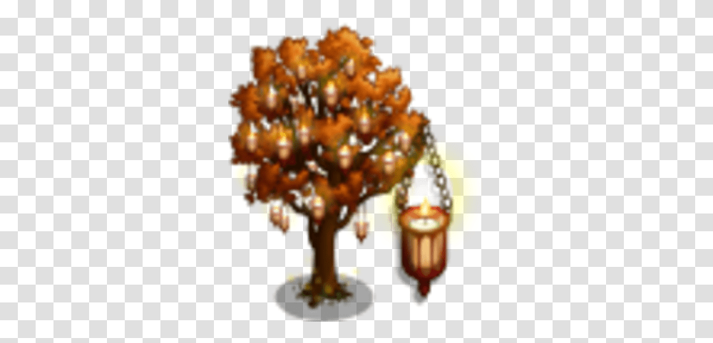 Halloween Lantern Tree Farmville Wiki Fandom, Plant, Chandelier, Lamp, Ornament Transparent Png