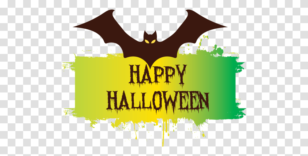 Halloween Logo Character Green For Happy Fiction, Poster, Advertisement, Wildlife, Animal Transparent Png