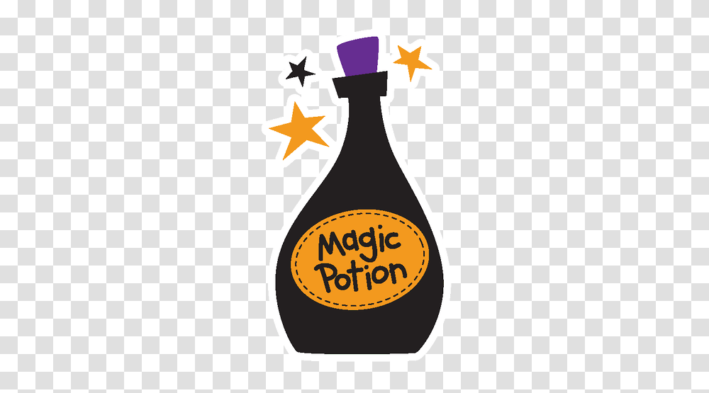 Halloween Magic Potion Clip Art, Star Symbol, Food, Syrup Transparent Png