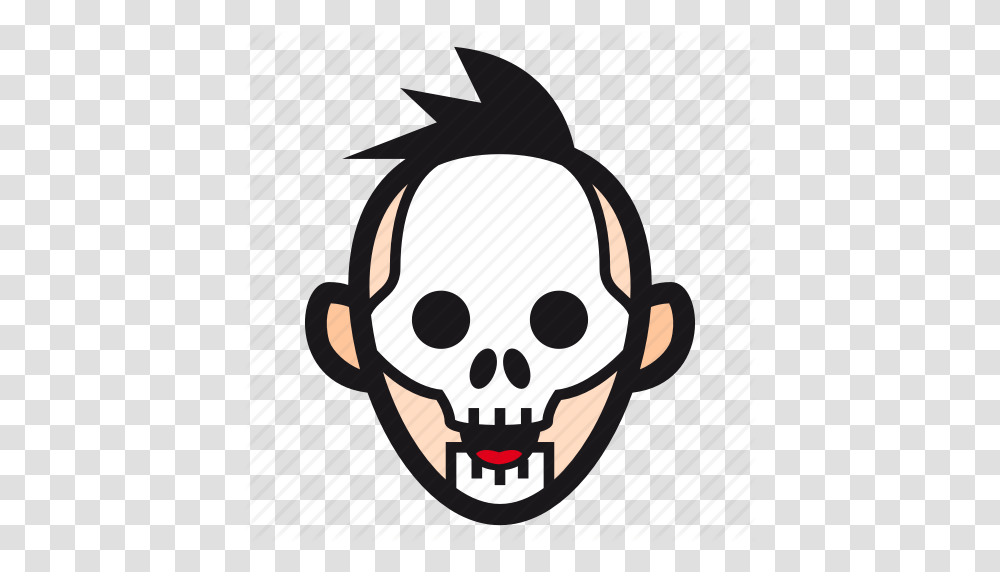 Halloween Mask Skeleton Skull Undead Icon, Stencil, Face, Pirate, Teeth Transparent Png