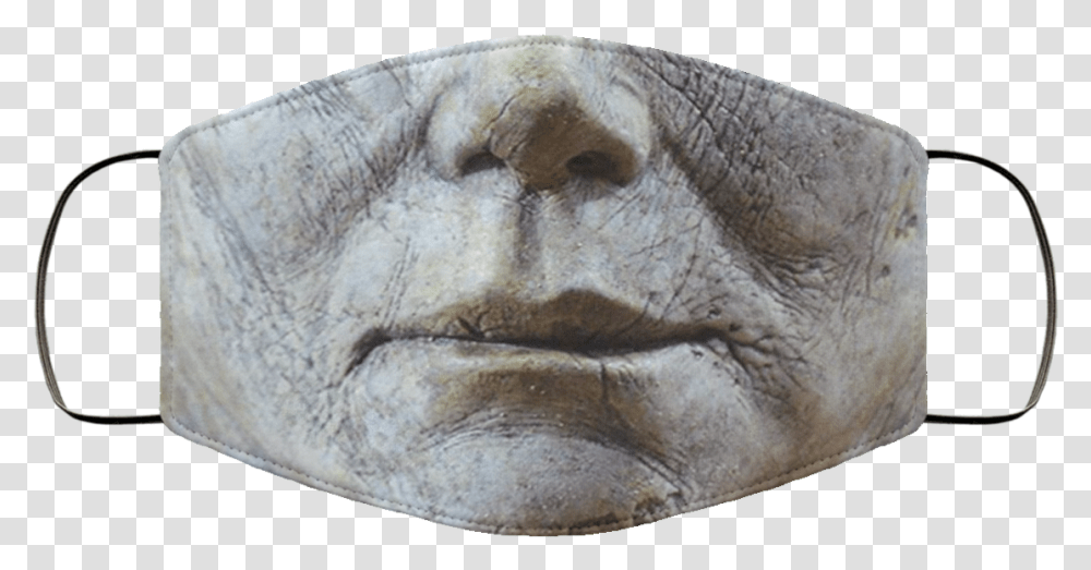 Halloween Michael Myers Face Mask Michael Myers Surgical Mask, Head, Fossil, Art, Sculpture Transparent Png
