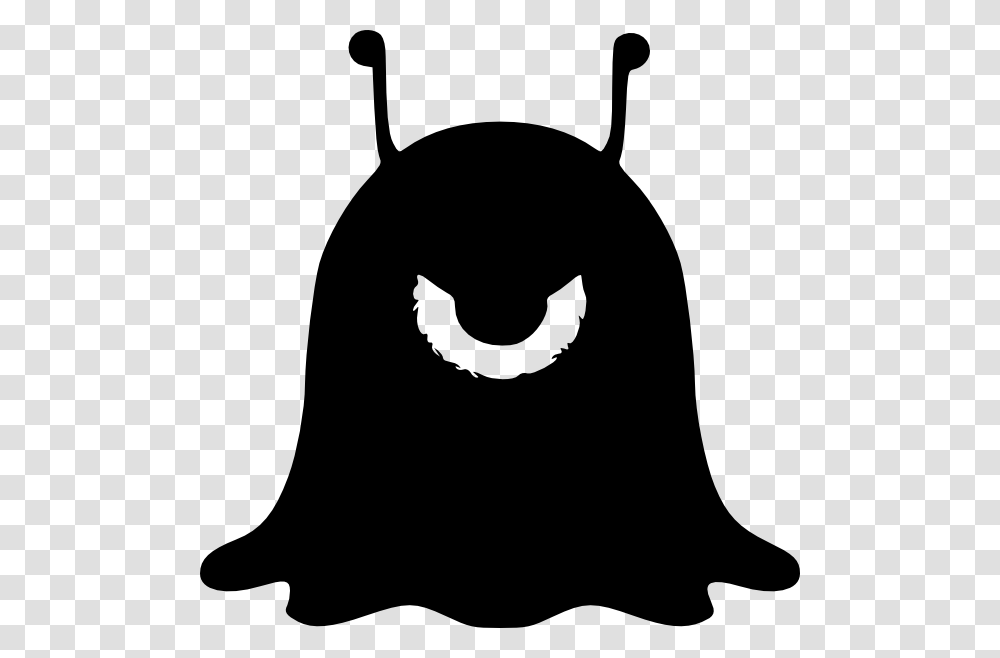 Halloween Monster Clipart Scary, Stencil, Silhouette, Hoodie, Sweatshirt Transparent Png