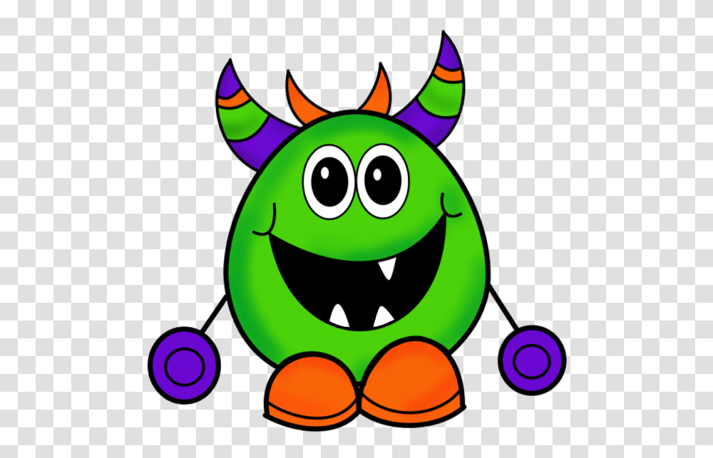 Halloween Monsters Clip Art, Green, Toy, Amphibian Transparent Png