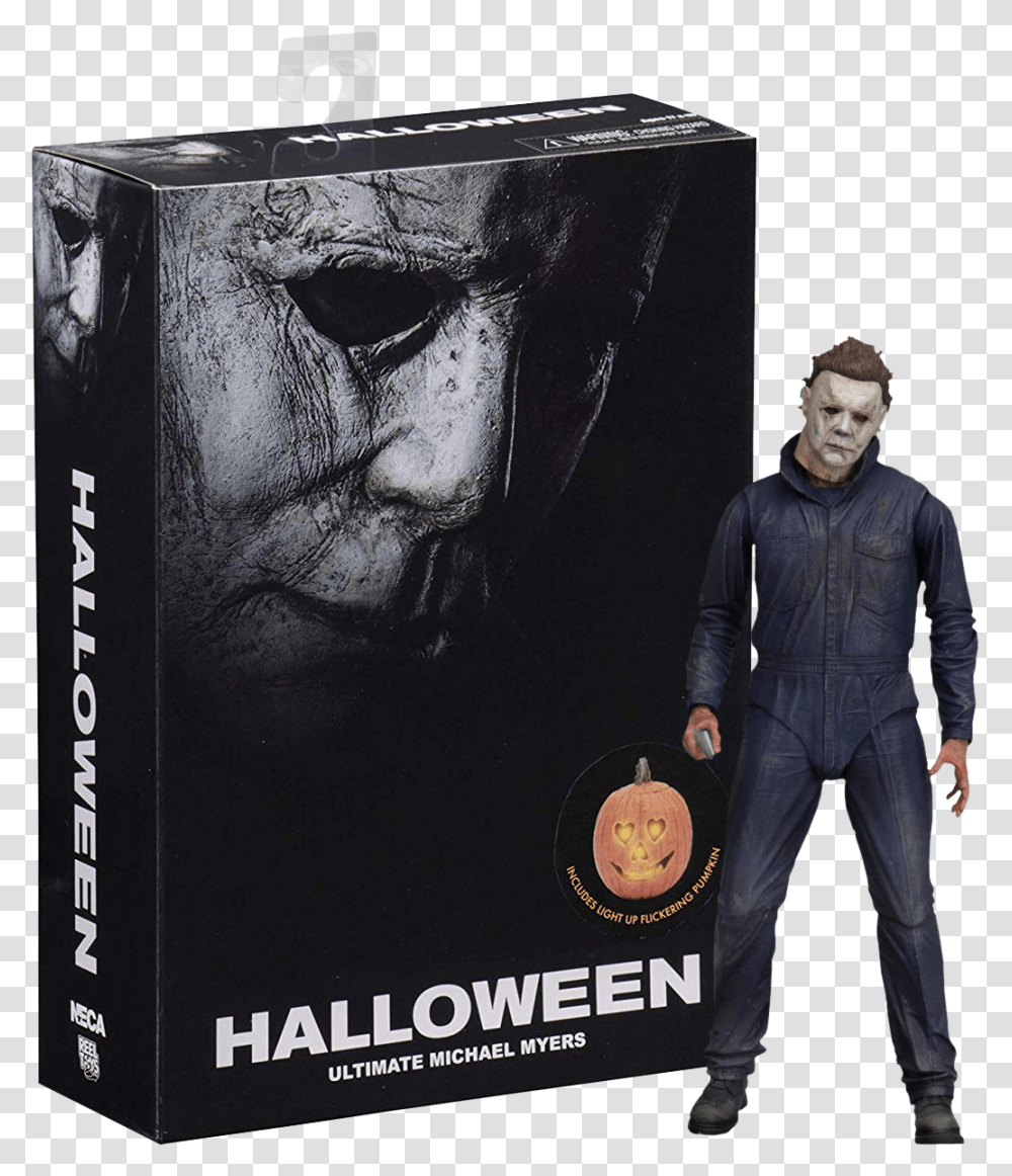 Halloween Neca Halloween 2018 Ultimate Michael Myers Box, Person, Human, Disk, Dvd Transparent Png