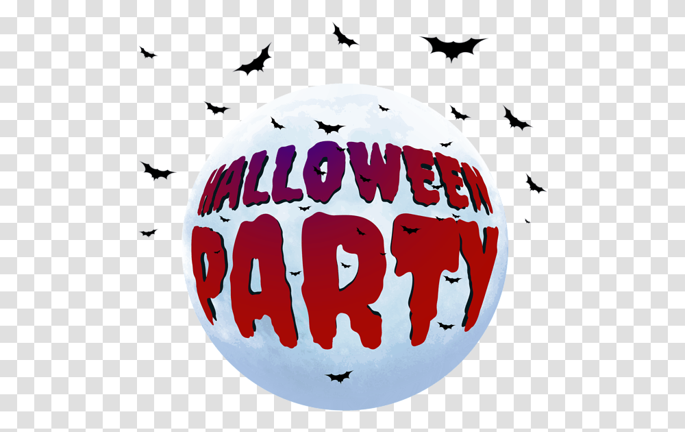 Halloween Party Clip Art Image Illustration, Ball, Sphere, Text, Logo Transparent Png