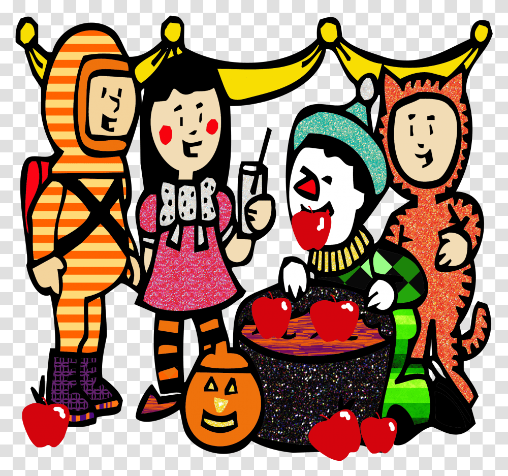 Halloween Party Clipart 19 Halloween Clip Art, Performer, Leisure Activities, Poster, Doodle Transparent Png