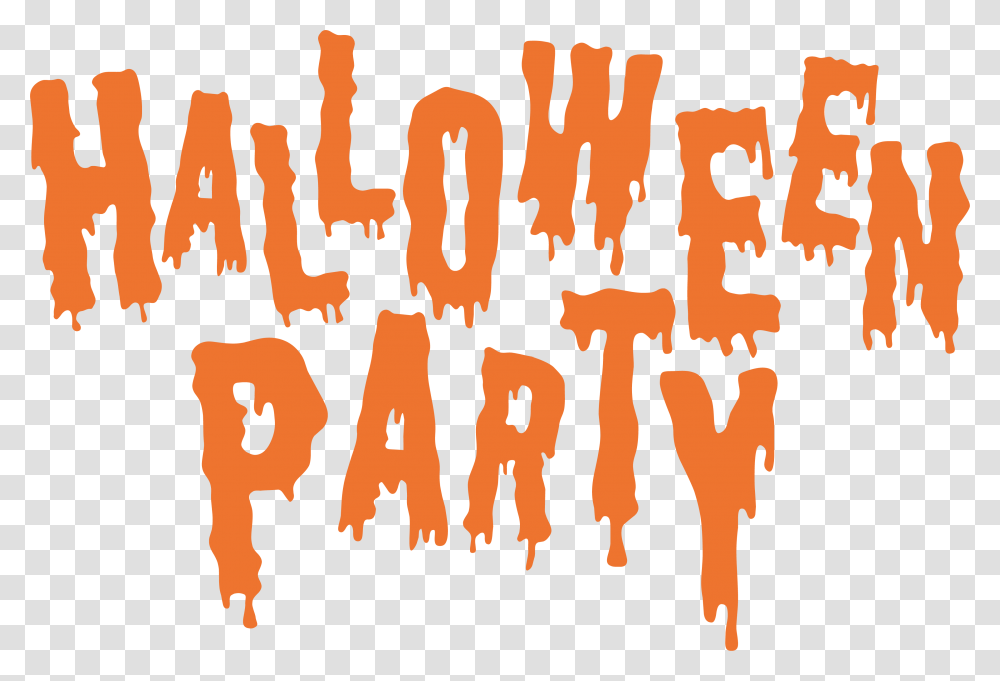 Halloween Party Clipart Black And White, Face, Crowd Transparent Png