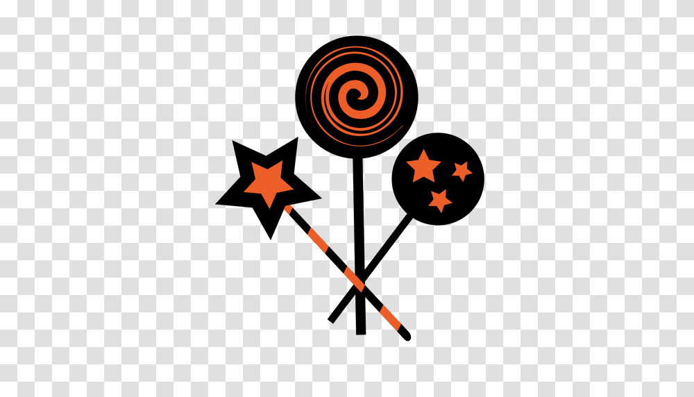 Halloween Peppermint Candies, Wand, Food, Candy Transparent Png