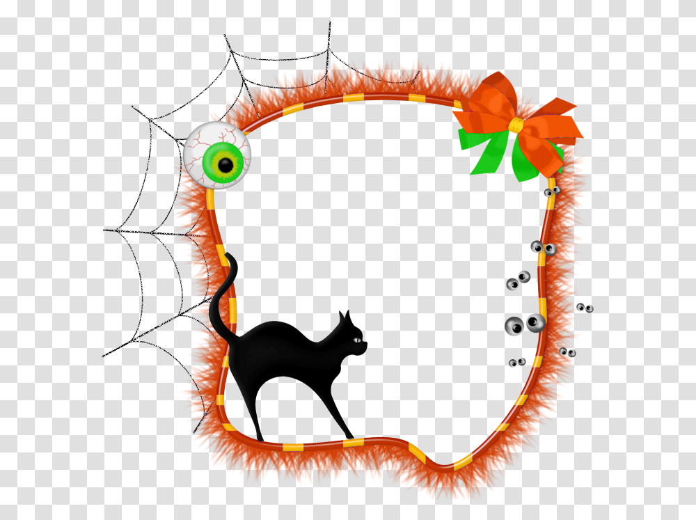 Halloween Photo Frame With Black Gallery, Dragon, Animal Transparent Png