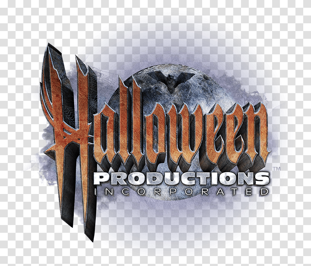 Halloween Productions Inc - Designs Horizontal, Logo, Symbol, Trademark, Emblem Transparent Png