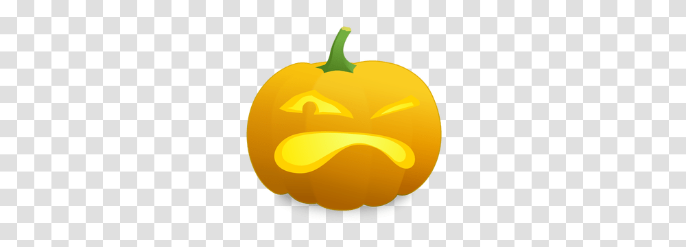 Halloween Pumpkin Clipart Free, Plant, Vegetable, Food, Pepper Transparent Png