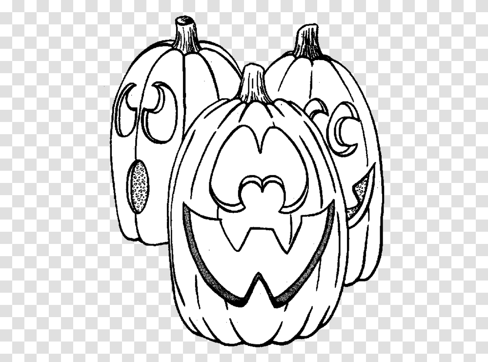 Halloween Pumpkin Coloring Pages 6 Purple Kitty Halloween Pumpkin To Color, Stencil, Food, Plant, Grenade Transparent Png