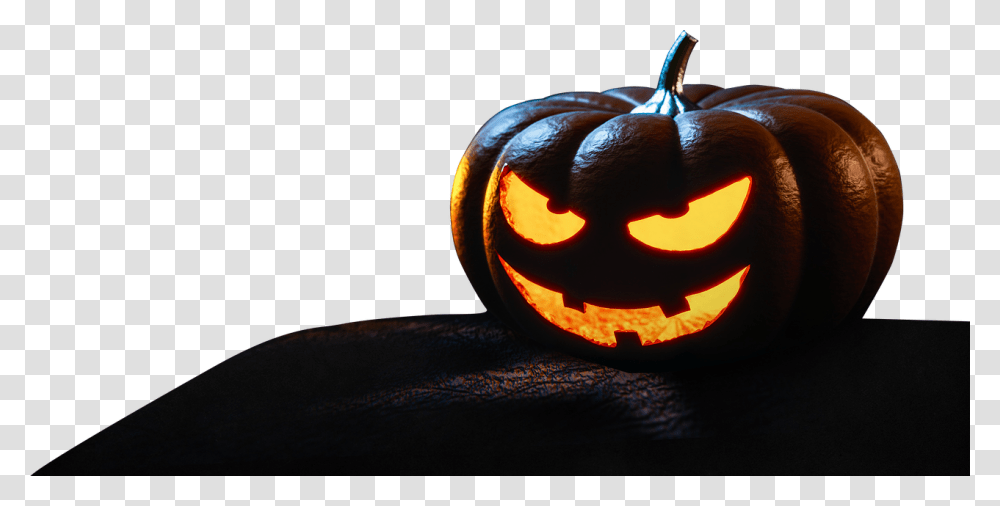 Halloween Pumpkin Dark Dont Be Scared Halloween, Plant, Vegetable, Food, Produce Transparent Png