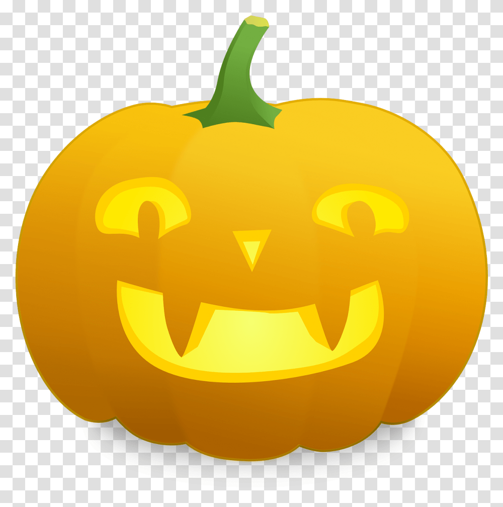Halloween Pumpkin Free Vector Graphic On Pixabay One Tooth Pumpkin Face, Plant, Vegetable, Food, Pepper Transparent Png