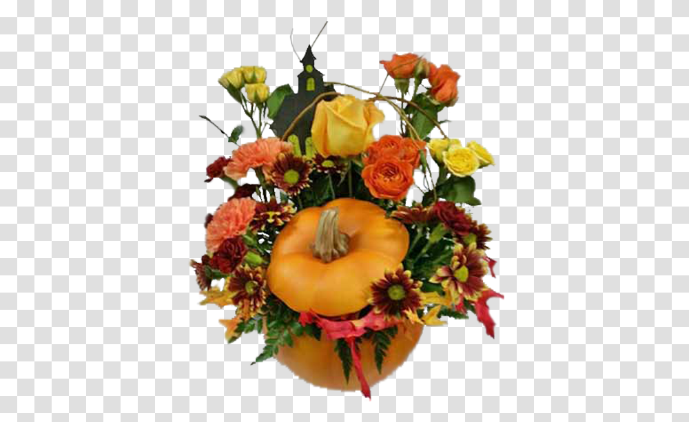 Halloween Pumpkin Garden Roses, Plant, Floral Design, Pattern, Graphics Transparent Png