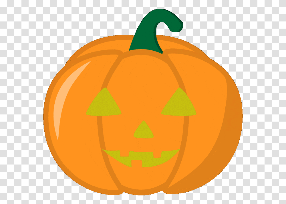 Halloween Pumpkin Gif, Vegetable, Plant, Food, Produce Transparent Png