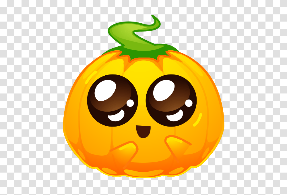 Halloween Pumpkins Emoji, Plant, Food, Produce, Fruit Transparent Png