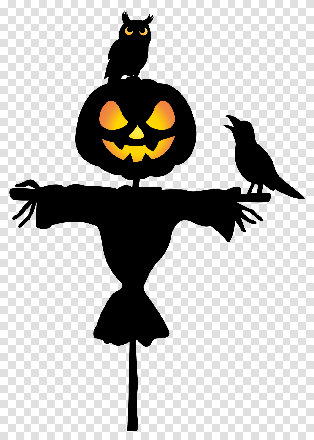 Halloween Scarecrow 6 Halloween Scarecrow, Symbol, Pac Man Transparent Png