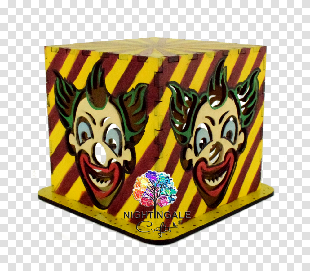 Halloween Scary Clown Design Fictional Character, Sweets, Food, Poster, Advertisement Transparent Png