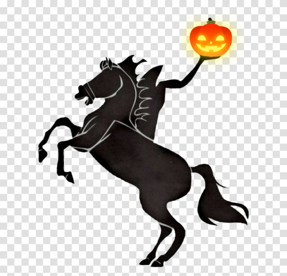 Halloween Scary Headlesshorseman Halloweeniscoming Headless Horseman Halloween, Mammal, Animal, Outdoors Transparent Png