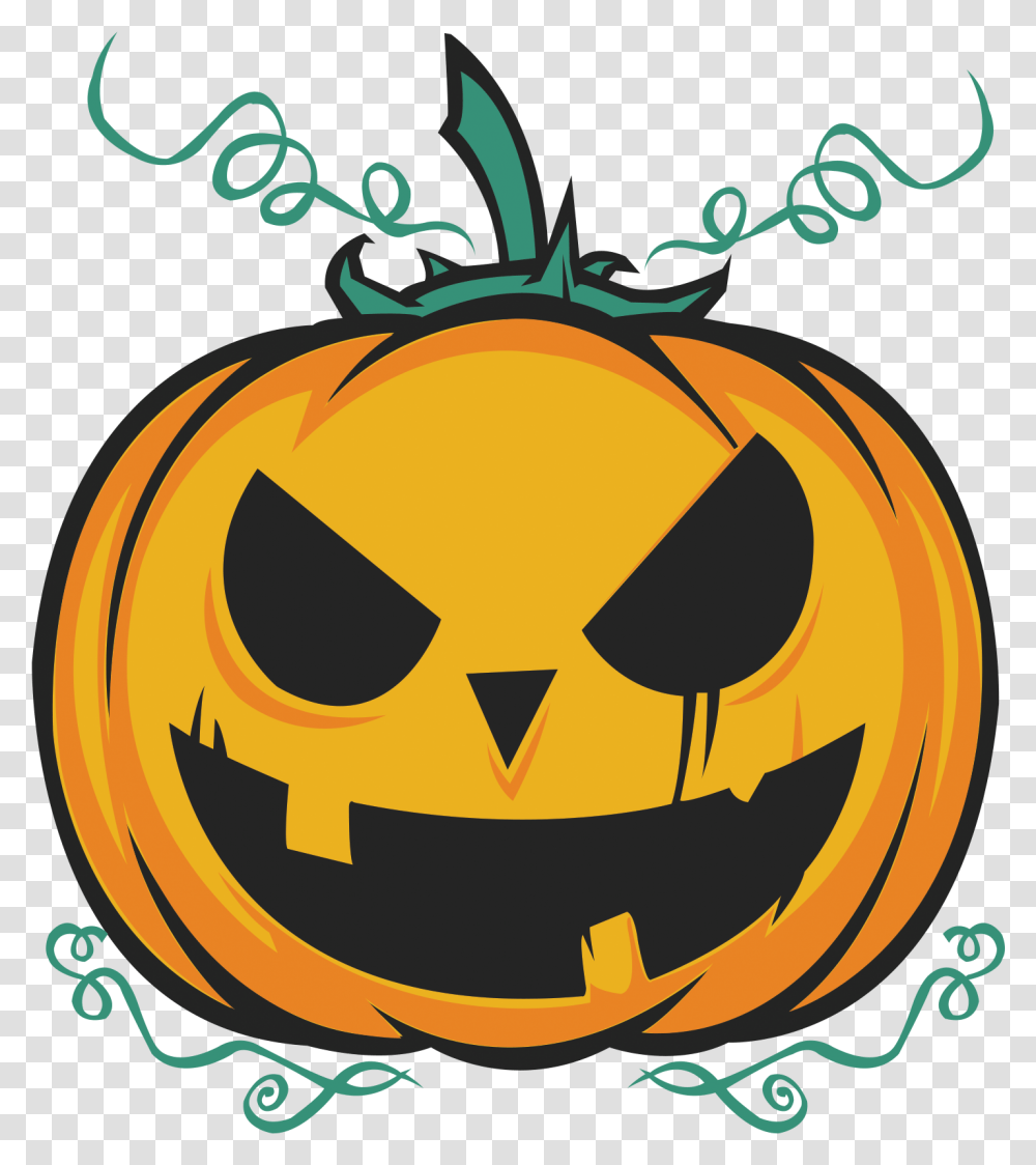 Halloween Scary Pumpkin Cartoon Transparent Png