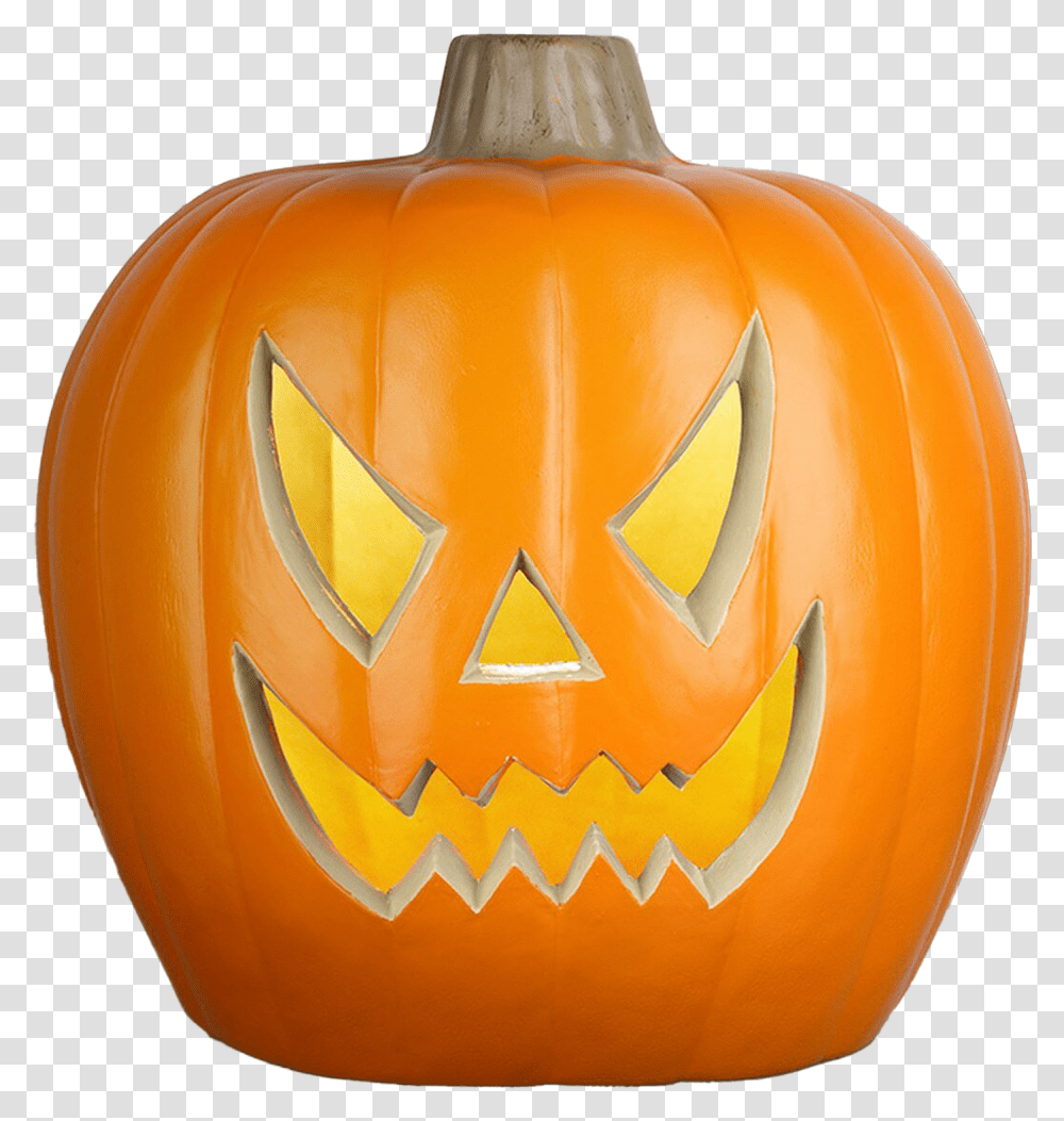 Halloween Scary Pumpkin Free Pic, Plant, Vegetable, Food, Produce Transparent Png