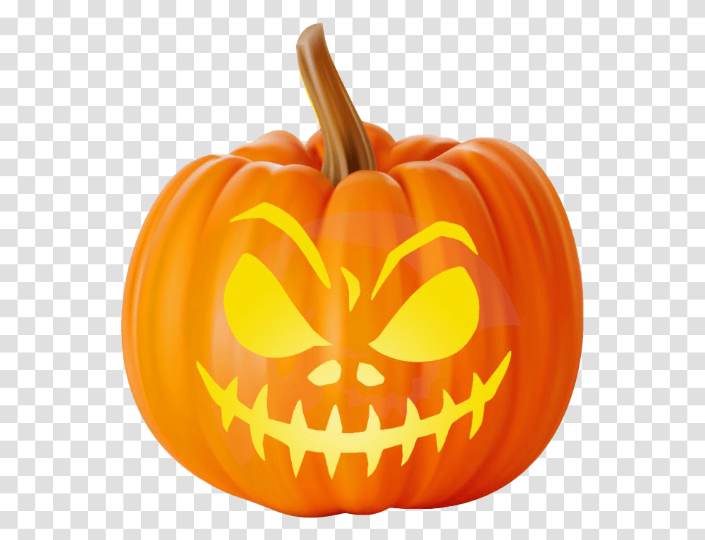 Halloween Scary Pumpkin Image Download, Vegetable, Plant, Food, Produce Transparent Png