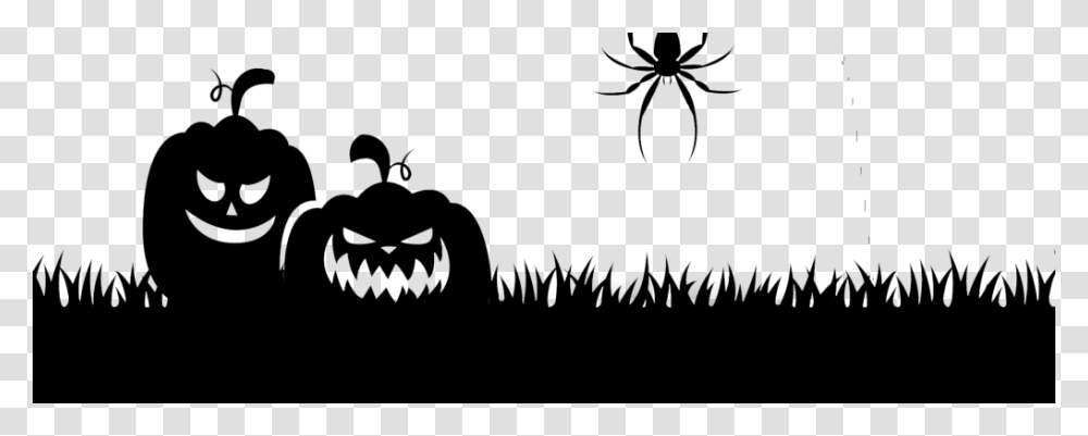 Halloween Silhouette Art Free, Invertebrate, Animal, Spider, Arachnid Transparent Png