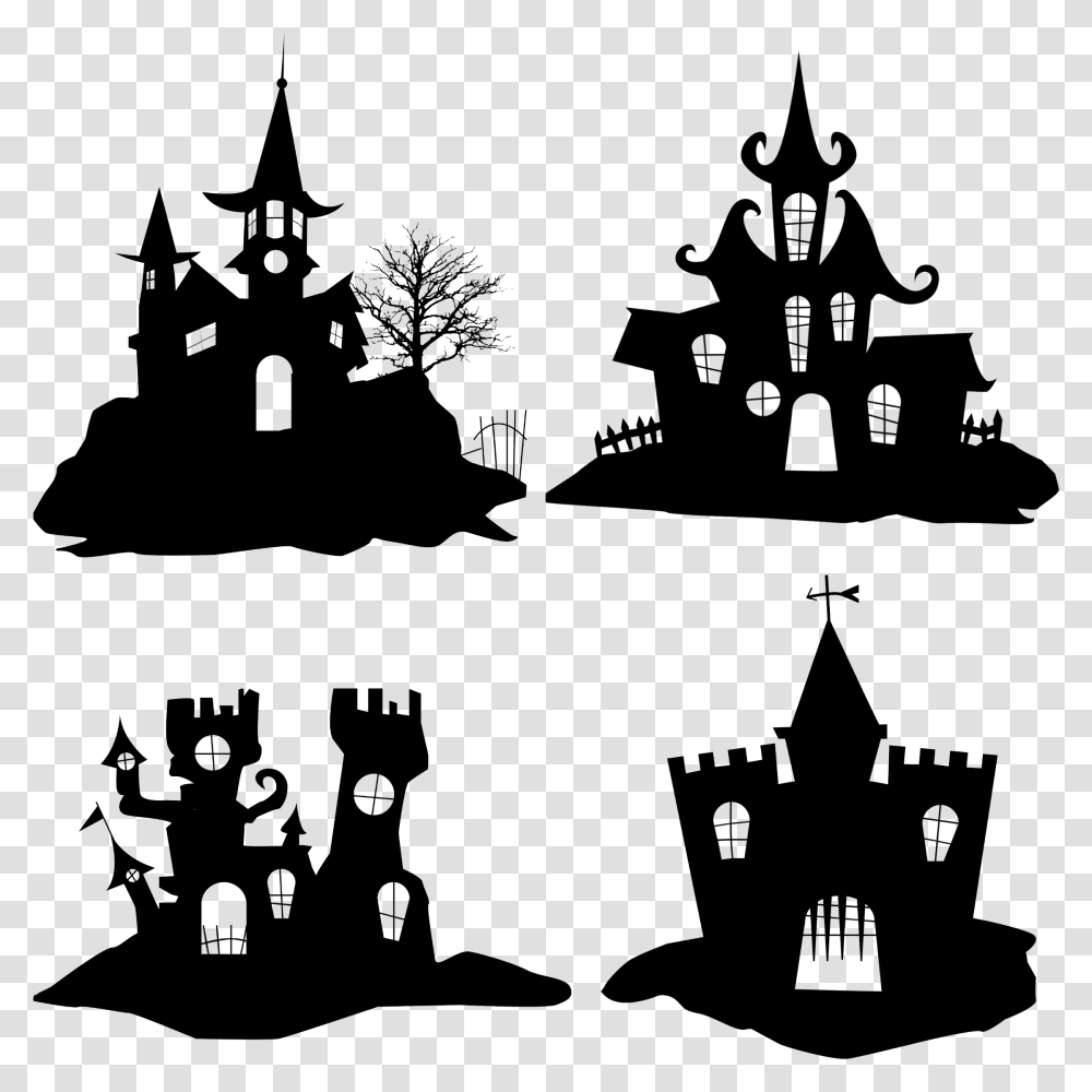 Halloween Silhouette Icon Halloween Silhouette, Gray, World Of Warcraft Transparent Png