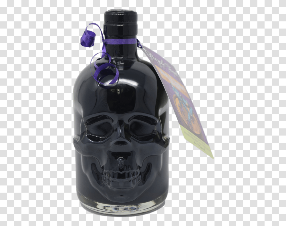 Halloween Skull Bottle Skull Wine Bottle, Helmet, Clothing, Apparel, Shaker Transparent Png