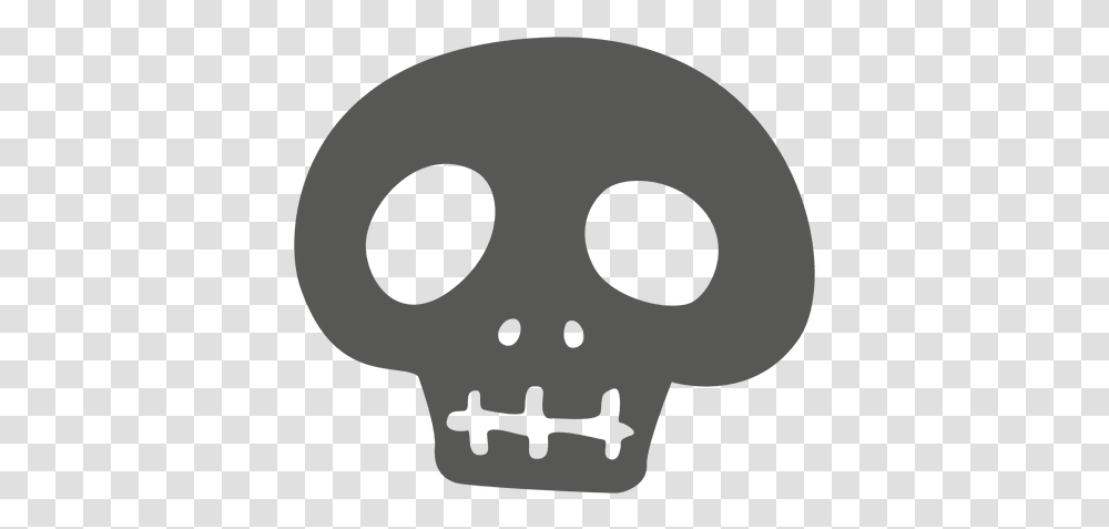 Halloween Skull Image Arts Skull Cartoon, Stencil, Mask Transparent Png