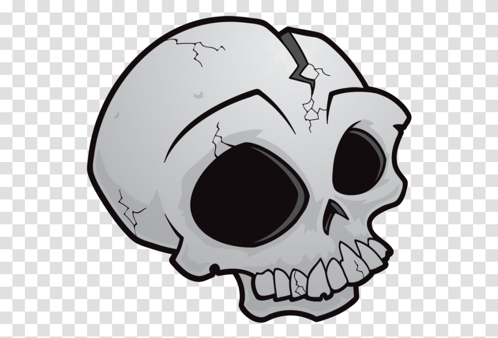 Halloween Skull Vector Free Image Cartoon Skull No Background, Helmet, Apparel, Mask Transparent Png