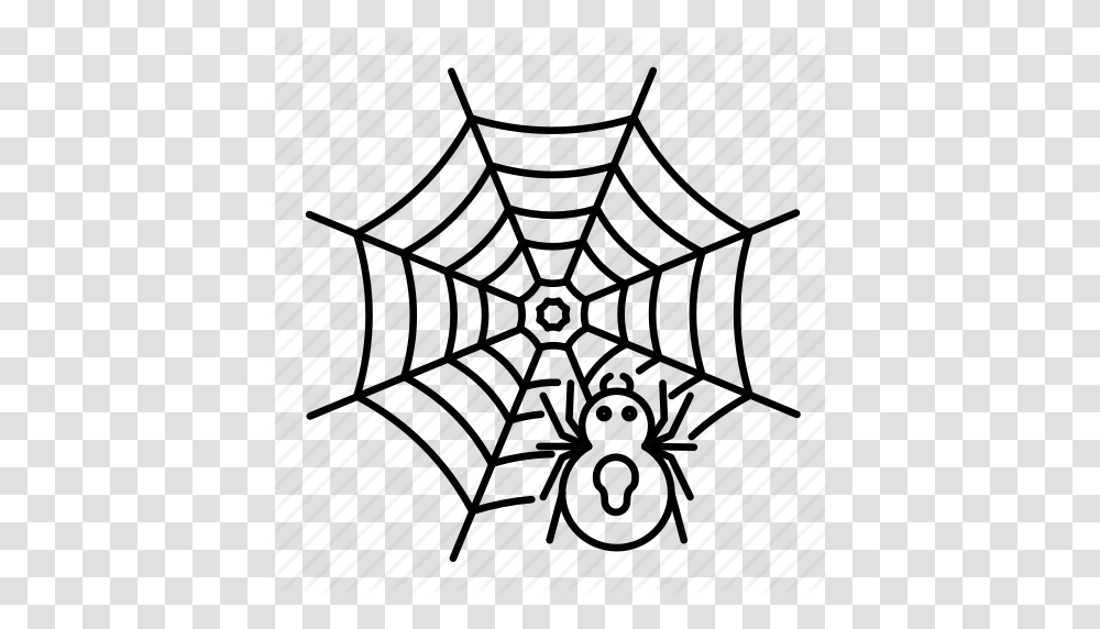 Halloween Spider Spiderweb Icon, Spider Web, Rug Transparent Png